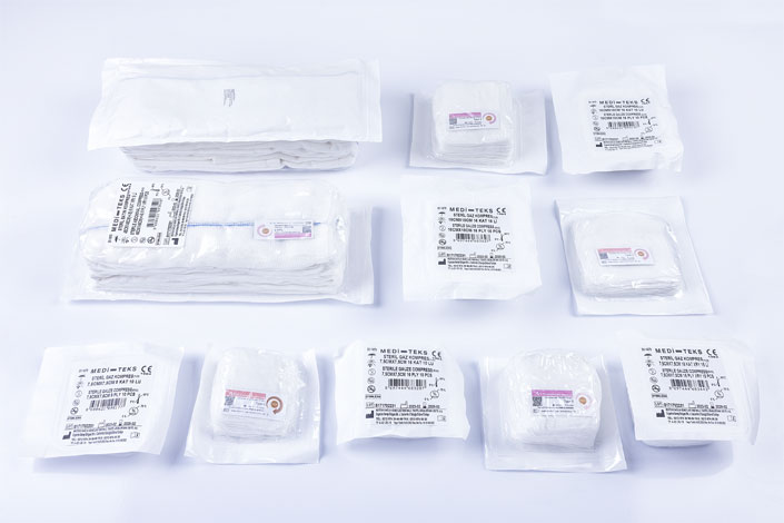 Sterile Gauze Compress Blister Packaging