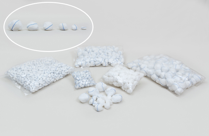 Round Gauze Balls