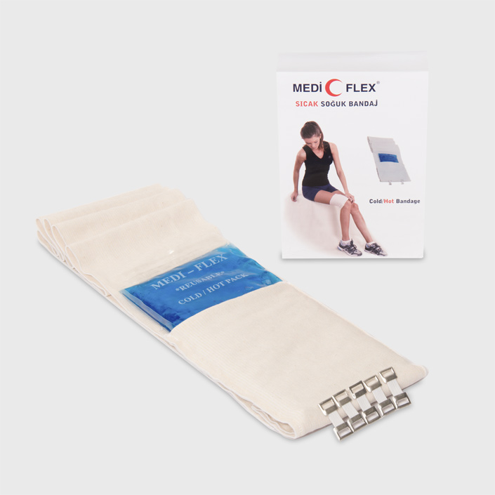 Cold Hot Bandage with elastic compression